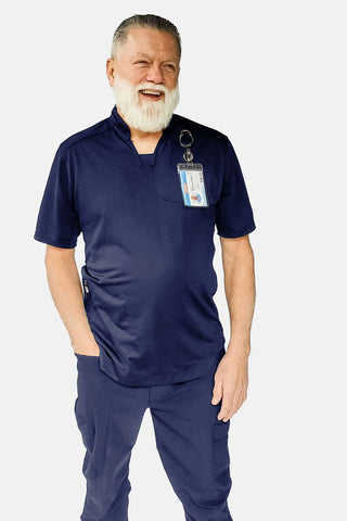 Albion Three-Pocket Scrub Top