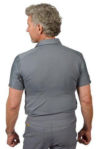 Bateman Performance Polo Scrub Top