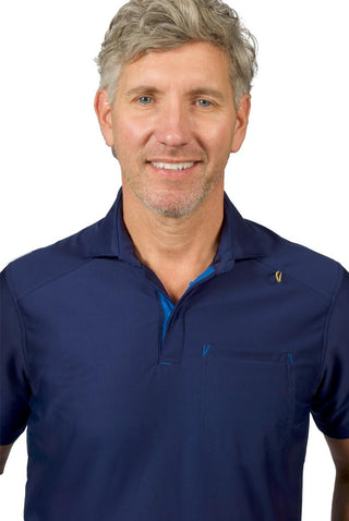Bateman Performance Polo Scrub Top