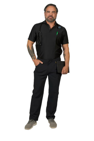 Bateman Performance Polo Scrub Top