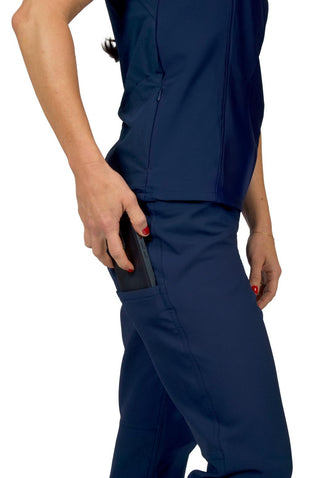 Belle Five-Pocket Scrub Pant