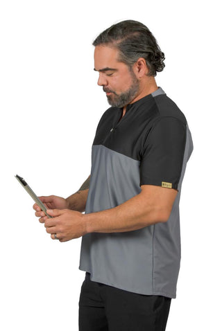 Benhurst 1/4 Zip Scrub Top