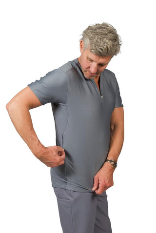 Benhurst 1/4 Zip Scrub Top