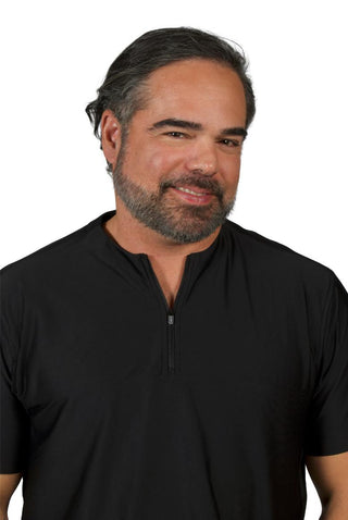 Benhurst 1/4 Zip Scrub Top