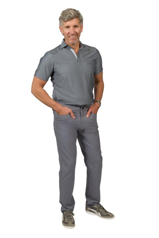 Bateman Performance Polo Scrub Top