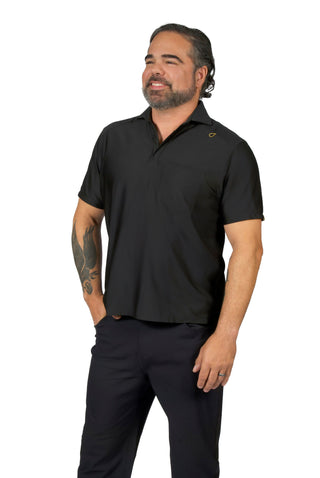 Bateman Performance Polo Scrub Top