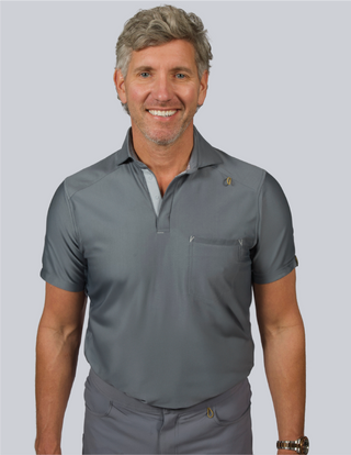 Bateman Performance Polo Scrub Top