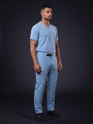 Amos Tech Cargo Pant - Essential Blue