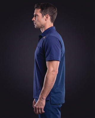 Bateman Performance Polo Scrub Top
