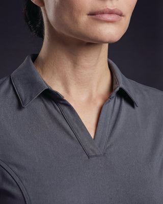 Bethany Performance Polo Scrub Top