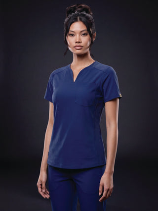 Cynthia Mock-V Top