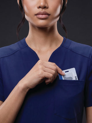 Cynthia Mock-V Top