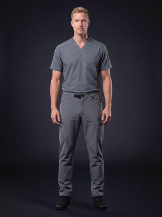 Men's Canton V-Neck Scrub Top