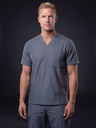 Men's Canton V-Neck Scrub Top