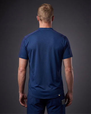 Blackhawk Henley Scrub Top